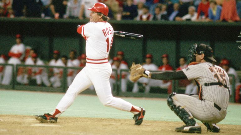 Pete Rose hrál 24 let se 3 různými týmy Obr: AP