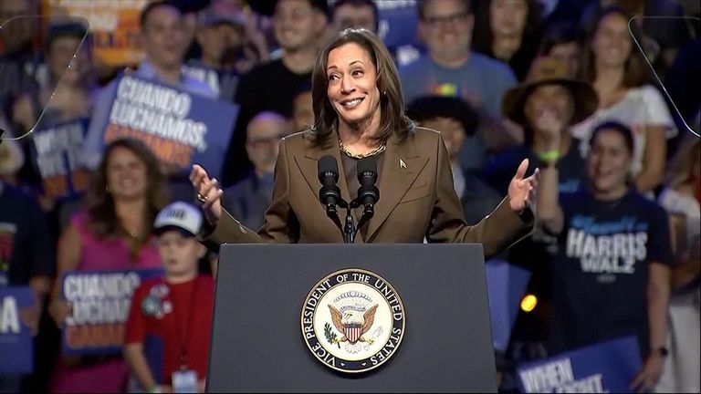 Kamala Harris říká, že se „znovu pokouší debatovat s Donaldem Trumpem“