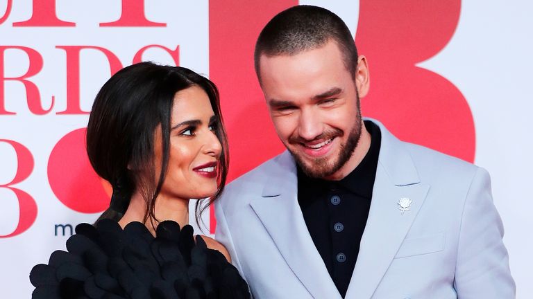 Cheryl a Liam Payne dorazili na Brit Awards v O2 Areně v Londýně, Británie, 21. února 2018. Obr: Reuters/Eddie Keogh