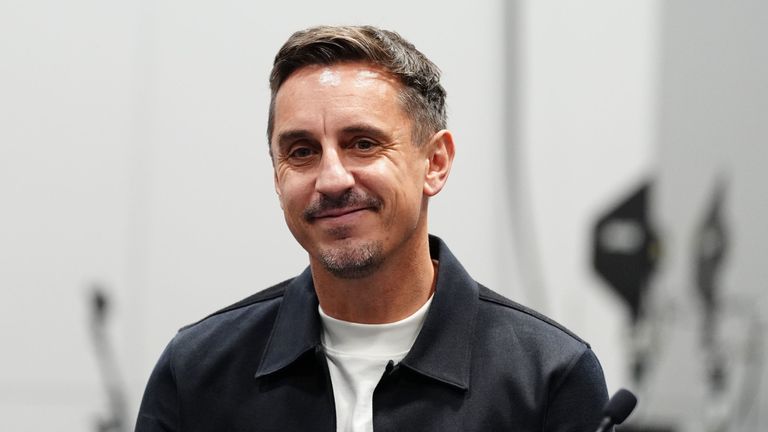 Gary Neville se v pondělí zúčastnil stranické konference labouristů v Liverpoolu. Obrázek: PA