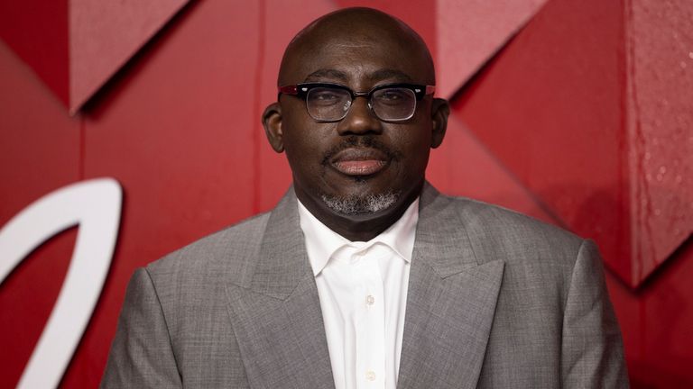 Edward Enninful na British Fashion Awards v prosinci 2023. Obr: AP