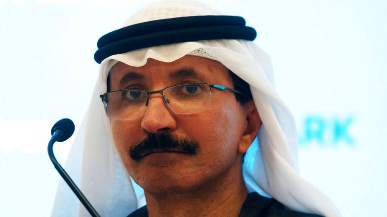 Generální ředitel DP World Sultan Ahmed bin Sulayem. Obrázek: AP