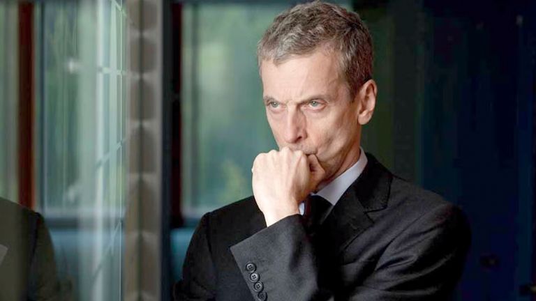 Peter Capaldi s Malcomem Tuckerem ve filmu The Thick Of It.  Snímek: BBC