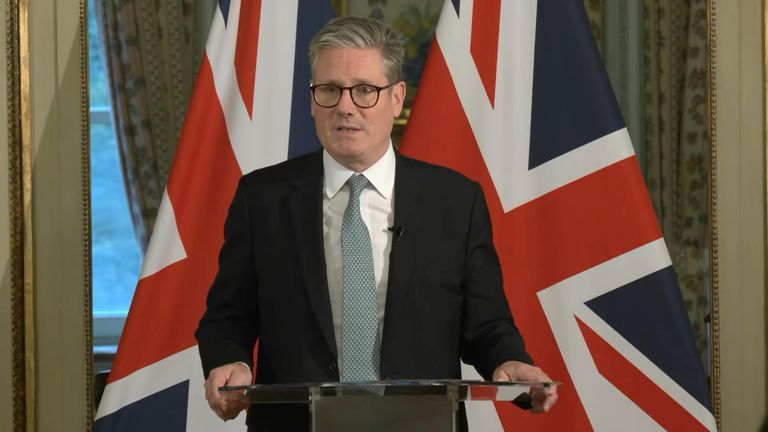 Sir Keir Starmer podle Downing Street splatil dary a pohostinnost v hodnotě více než 6 000 liber, které obdržel od svého nástupu do úřadu.