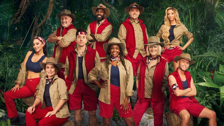 The I'm A Celebrity... Dostaň mě odtud! soutěžící pro rok 2024. Obr: ITV