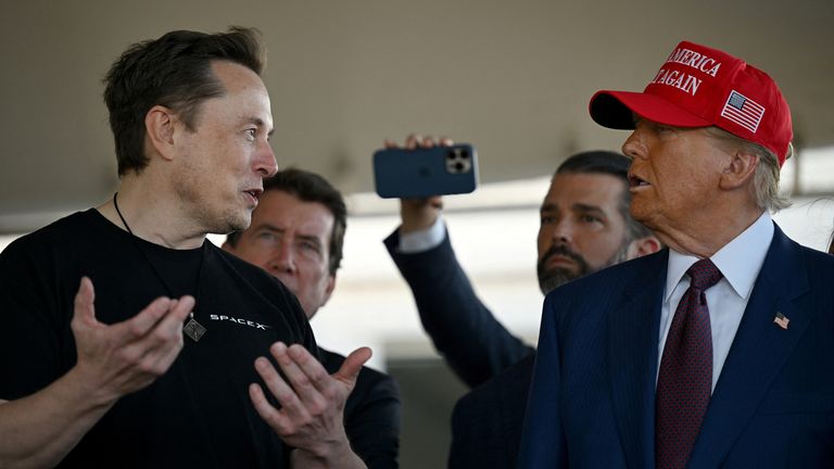 Donald Trump a Elon Musk. Snímek: Reuters