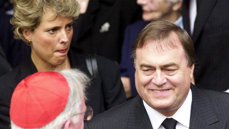 Deputy Prime Minister John Prescott and Tracey Temple 