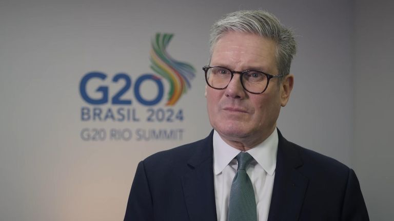 Premiér je v Rio de Janeiru, aby se zúčastnil summitu G20. 