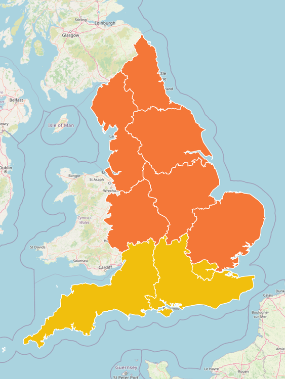 Mapa UKHSA zobrazující varování o nachlazení https://ukhsa-dashboard.data.gov.uk/weather-health-alerts/cold?v=map&type=cold