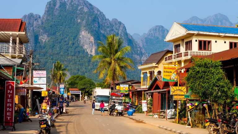 Vang Vieng, Laos. Obrázek souboru: iStock