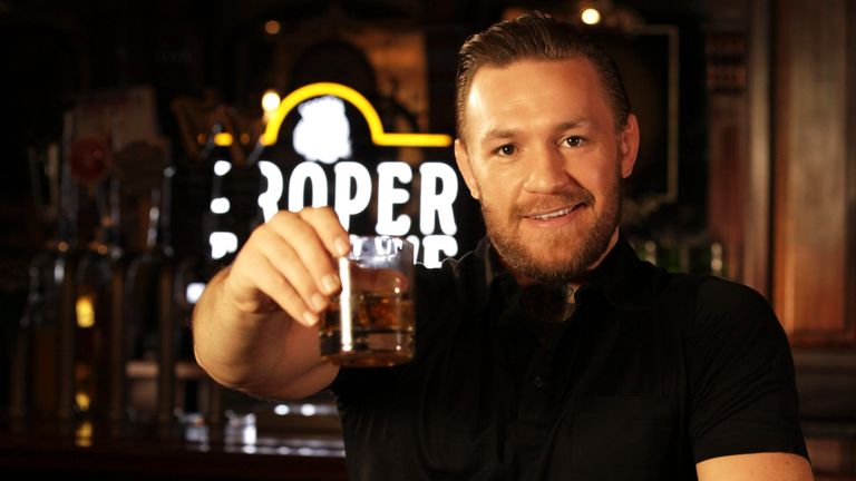 McGregor vydělal miliony, když v roce 2021 prodal SVOU značku whisky. Obr: AP