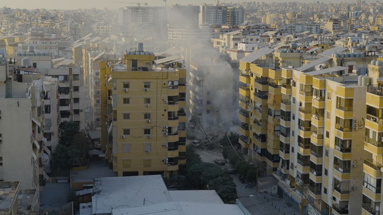 Beirut St Therese Hospital Dahieh Elie Hachem, ředitel nemocnice Sandra Hassoun zdravotní sestra