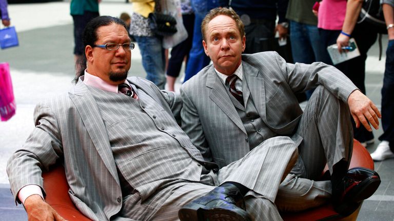 Penn & Teller v roce 2010. Obr: AP