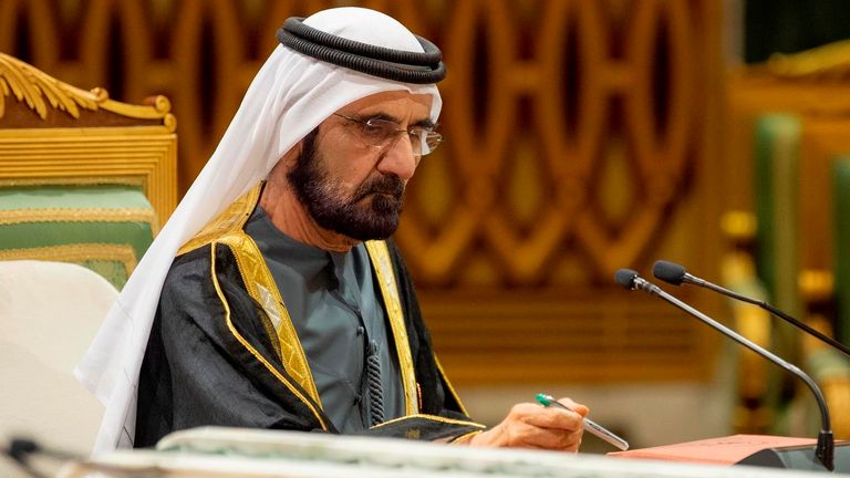 Dubajský vládce Sheikh Mohammed bin Rashid al Maktoum. Obrázek: AP