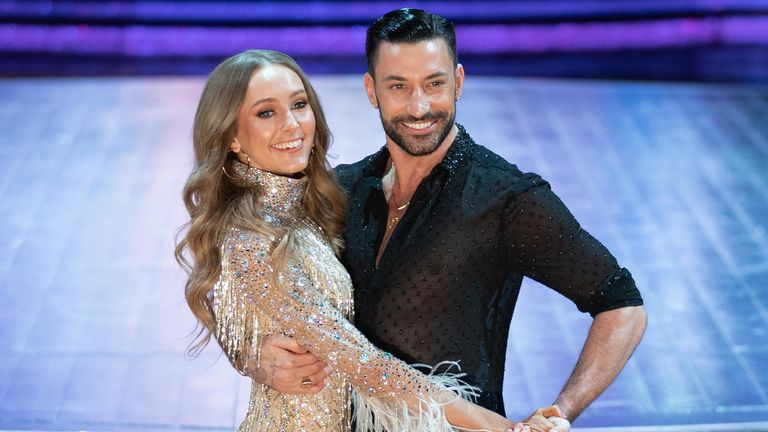 Rose Ayling-Ellis a Giovanni Pernice v roce 2022. Soubor pic: PA