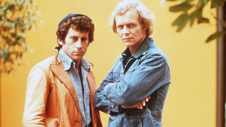 Paul Michael Glaser, David Soul. Pic: Spelling/Goldberg/Kobal/Shutterstock

