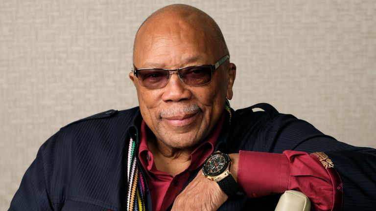 Quincy Jones in 2018. Pic: Chris Pizzello/Invision/AP, File