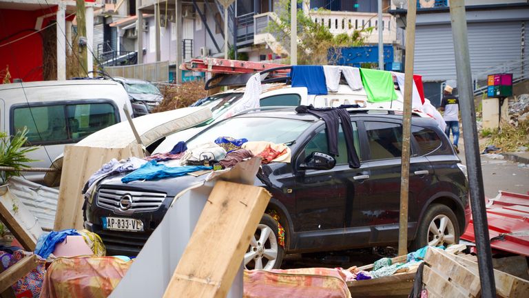 Následky cyklonu Chido na Mayotte