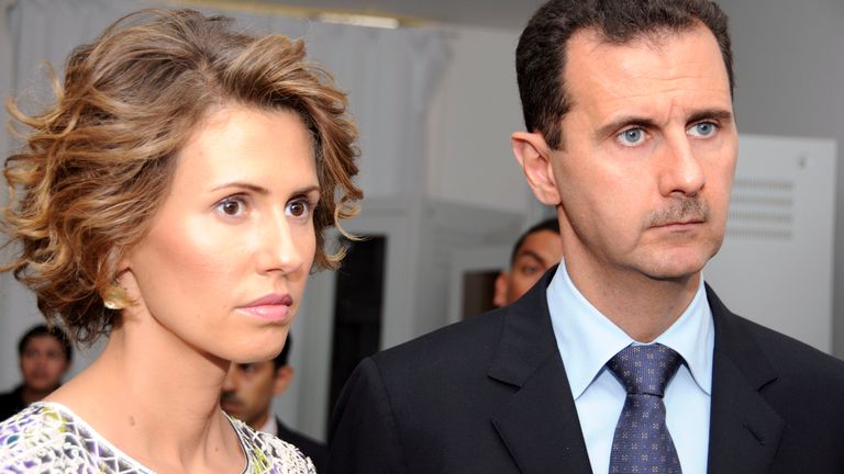 Syrský prezident Bashar Assad a jeho manželka Asma Assad v roce 2010. Obr: AP