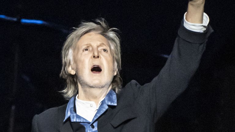 Sir Paul McCartney vystoupil v O2 na závěrečných vystoupeních svého Got Back Tour. Obrázek: PA