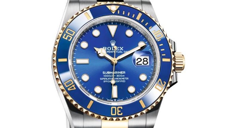 Datum ponorky Rolex. Obrázek: Rolex