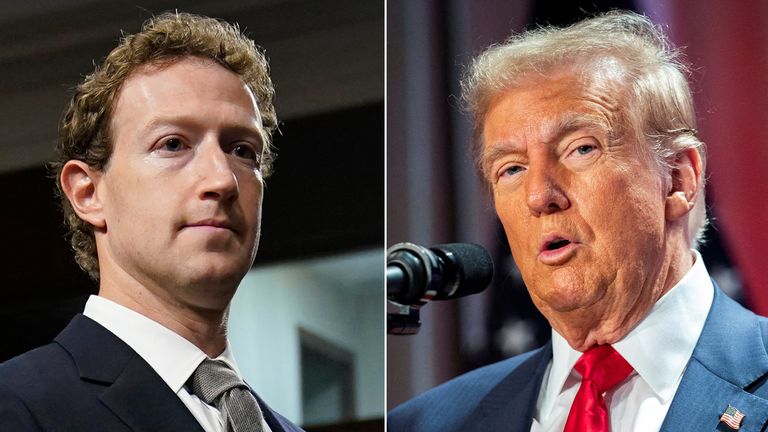 Mark Zuckerberg a Donald Trump. Fotografie: AP/Reuters