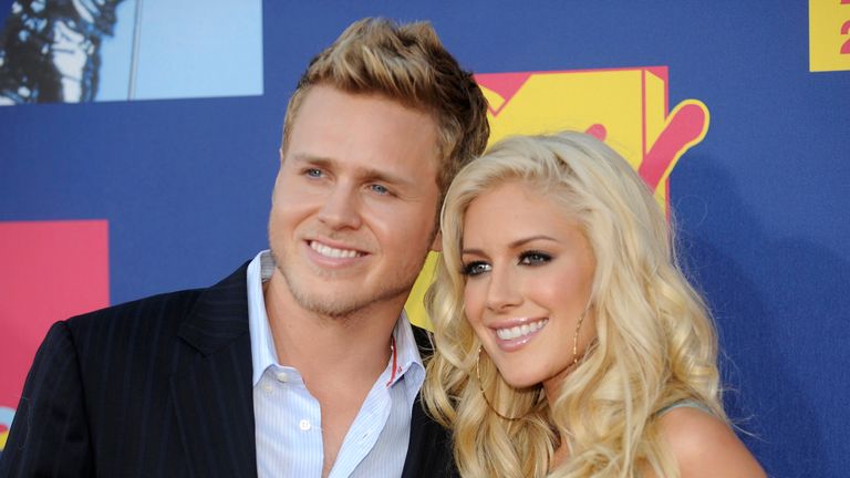 Spencer Pratt a Heidi Montag na MTV Video Music Awards v roce 2008. Obr: Reuters