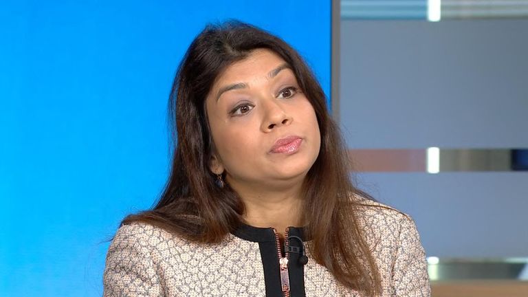 Snímek obrazovky SN z 31. 1. 2024 ministra financí Tulip Siddiq U 085200WE BREXIT TULIP SIDDIQ