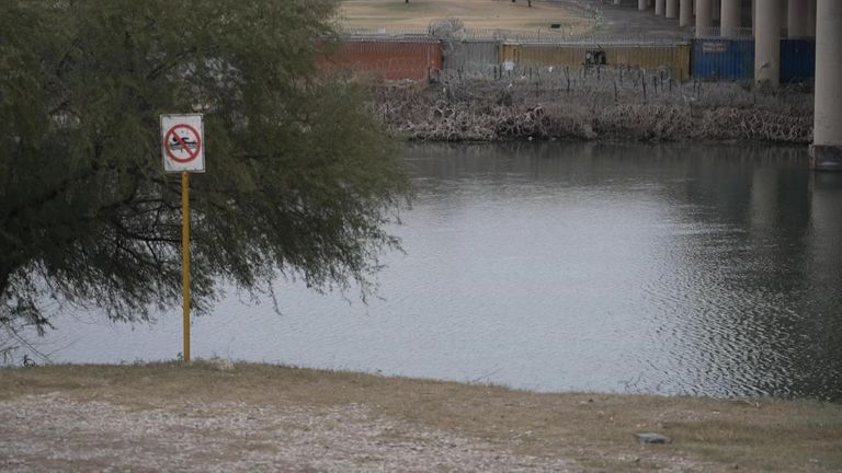 Řeka Rio Grande, u které se někteří obávají, že může zaznamenat nárůst pokusů o vstup do USA