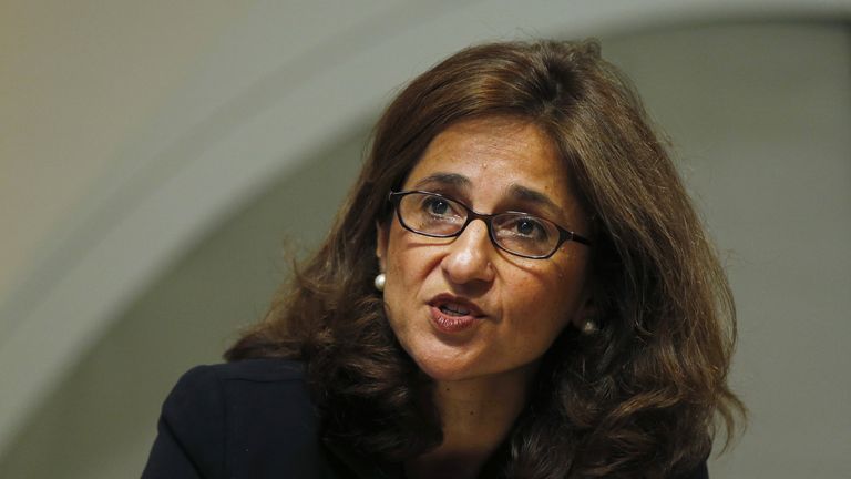 Minouche Shafik nastoupil do Bank of England v roce 2014