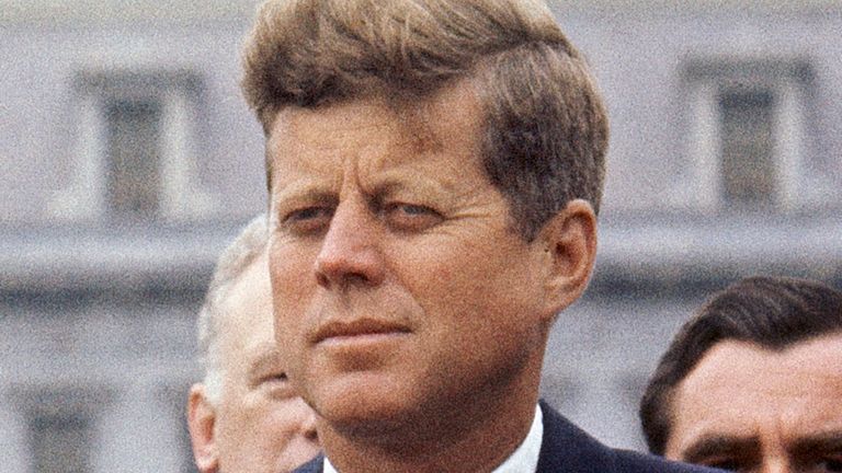 John F Kennedy v dubnu 1963. Soubor obr.: AP