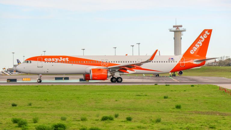 EasyJet A320neo rovina. Soubor pic: iStock