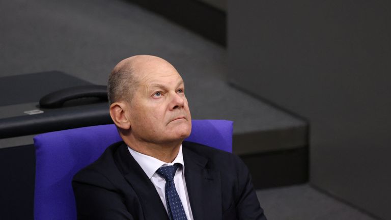 Německý kancléř Olaf Scholz řekl, že jeho strana bude hlasovat proti návrhu. Pic: Reuters