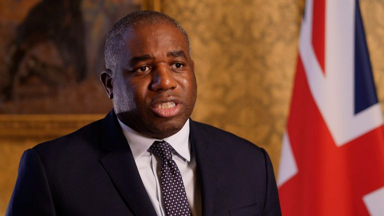 David Lammy Sýrie