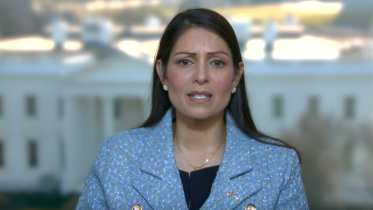 Priti Patel ve Washingtonu DC 