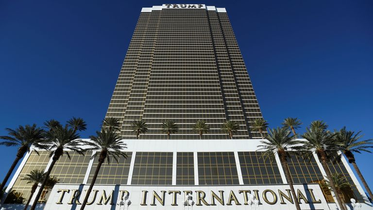 Trump International Hotel v Las Vegas. Souborový obrázek: Reuters