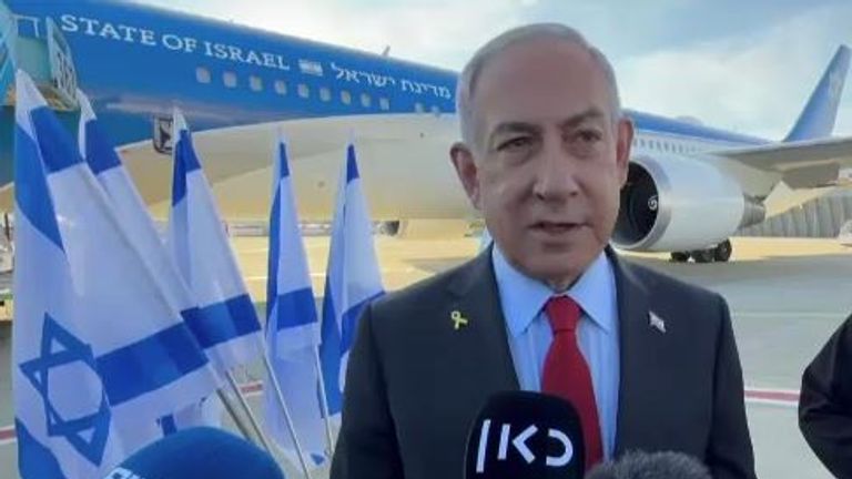 Benjamin Netanyahu odchází do Washingtonu