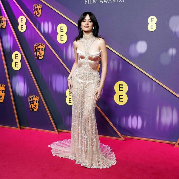 Camila Cabello na filmových cenách 2025 BAFTA. Pic: Pa