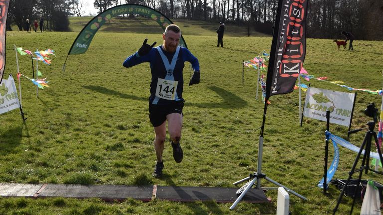 Závod Acorn Trails v Castlemilk Woodland/Linn Park. Pic: Acorn Trails