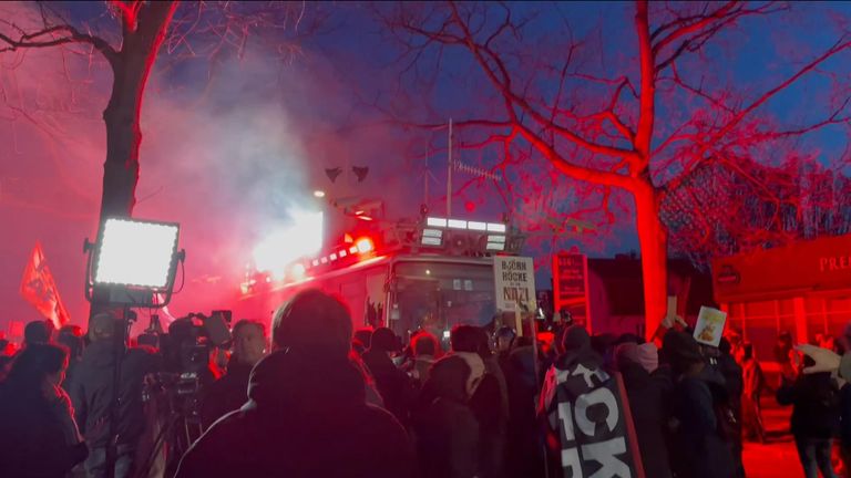 Protifascistické protesty v Berlíně po výjezdu ukázaly, že krajně pravicová AFD byla připravena stát se druhou největší stranou v německém parlamentu