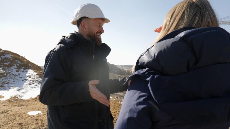 Dmytro Holik, ředitel skupiny DF pro těžbu a koncentrování závodu