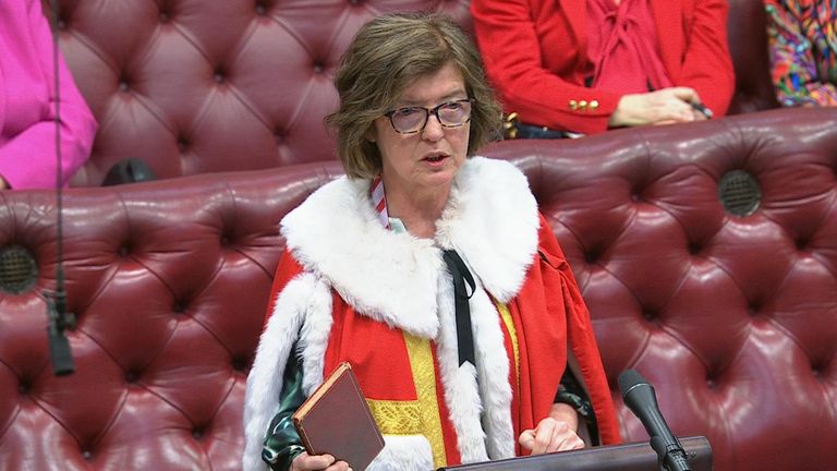 Sue Gray House of Lords