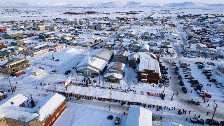 Nome na Aljašce.  Pic: Ap