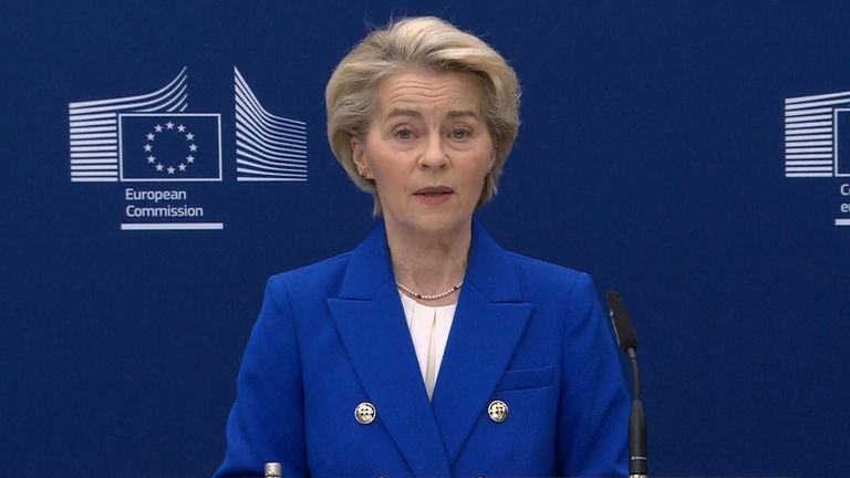 Ursula von der Leyen oznamuje plán přezdívky pro Evropu