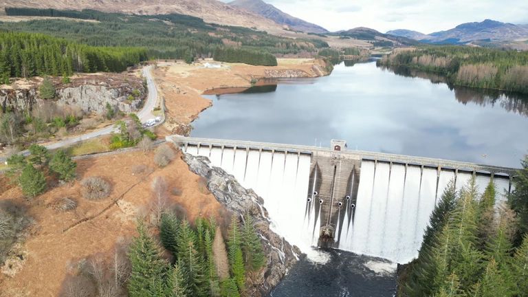 Fort William aluminium dam