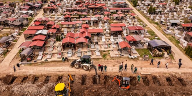 Line of Graves vykopaná pro oběti nočního klubu v Severní Makedonii – protože tisíce požadují spravedlnost | Světové zprávy