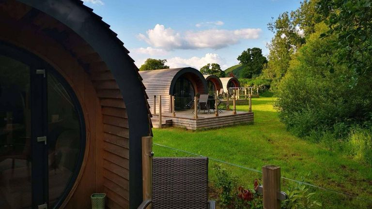 Erwlon Caravan a Camping Park, Llandovery. Pic: Carwyn Rees