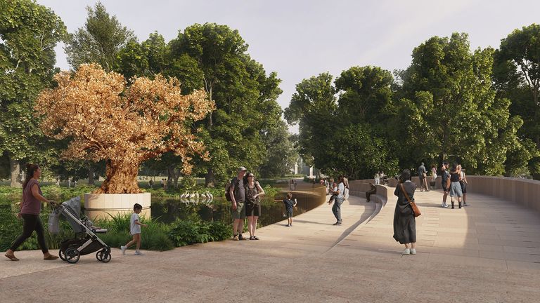 Pic: Tom Stuart-Smith, Jamie Fobert Architects a Malcolm Reading Consultants/PA