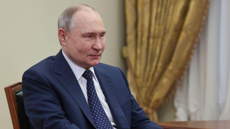 Ruský prezident Vladimir Putin. Pic: Ap