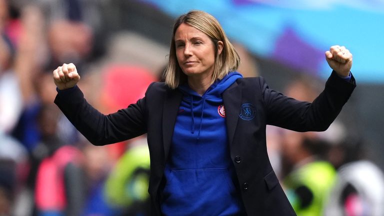 Sonia Bompastor měla hvězdnou debutovou sezónu s klubem West London Club. Pic: Pa